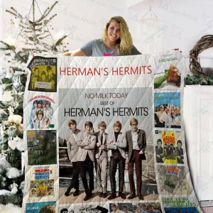 Herman S Hermits Quilt Blanket 02235 and Home Decor