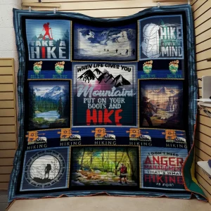 Hike Mind Quilt and Home Decor