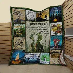Hiking Rules TB160996 3D Customized Quilt and Home Decor