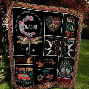 Hippie Ah Quilt Derqaj and Home Decor