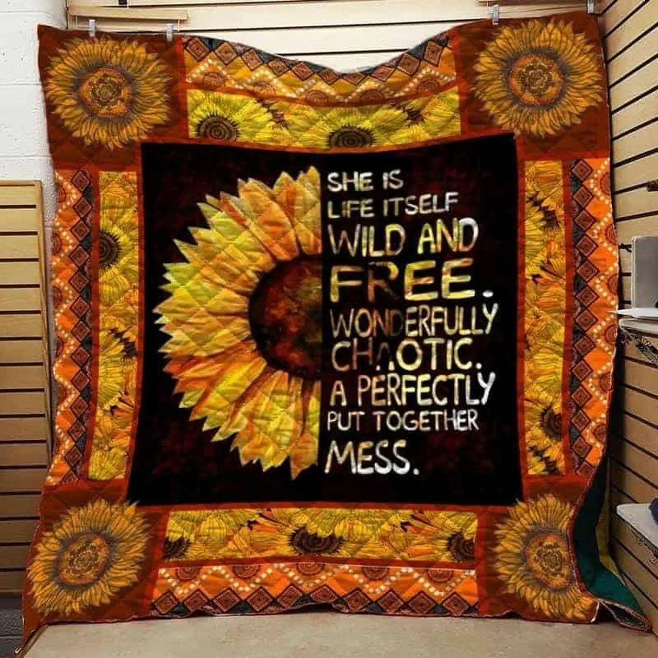 Hippie Cla1610575Q Quilt Blanket and Home Decor