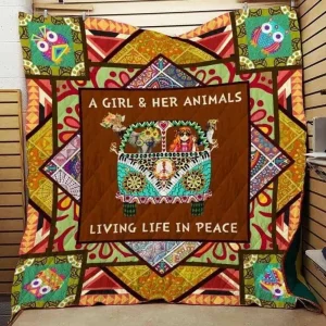Hippie Cla1610600Q Quilt Blanket and Home Decor