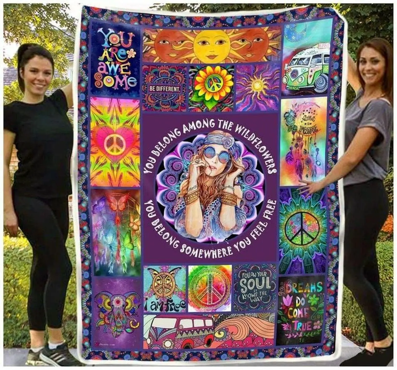 Hippie Quilt Vak and Home Decor