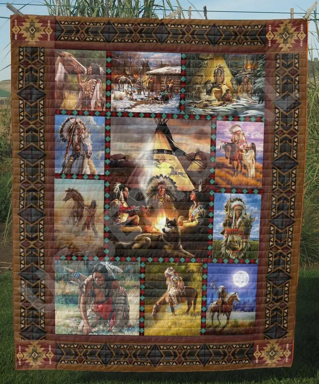 Hippie Shine The Sun U Quilt Po and Home Decor
