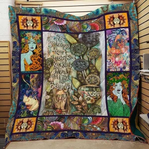 Hippie Vcb Quilt Derqoo and Home Decor