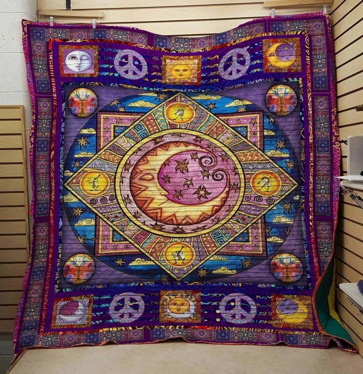 Hippie Vcb Quilt Derqzz and Home Decor