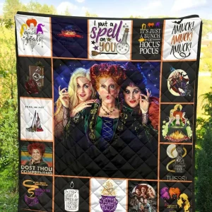 Hocus Pocus Premium Quilt Quilt and Home Decor