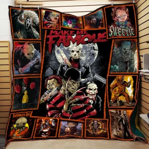 Horror Friends Quilt and Home Decor
