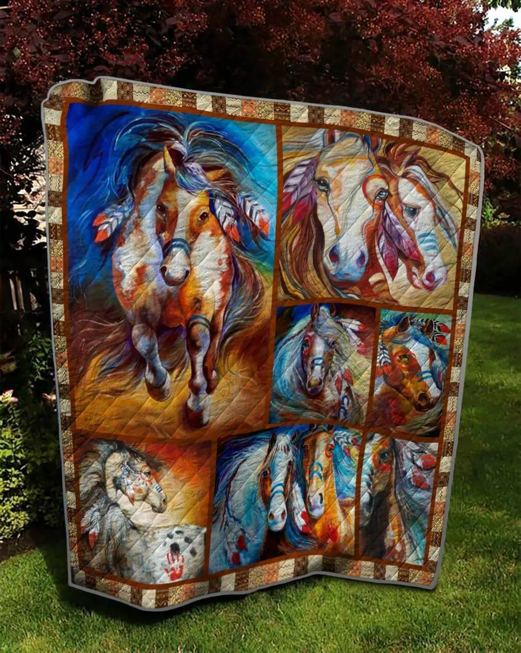 Horse 27 Quilt and Home Decor