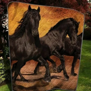 Horse AWE V4 3D Customized Quilt and Home Decor