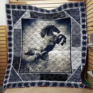 Horse Cla030708 Quilt Blanket and Home Decor
