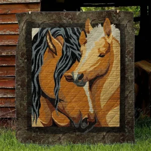 Horse Ph130517 Quilt Blanket and Home Decor