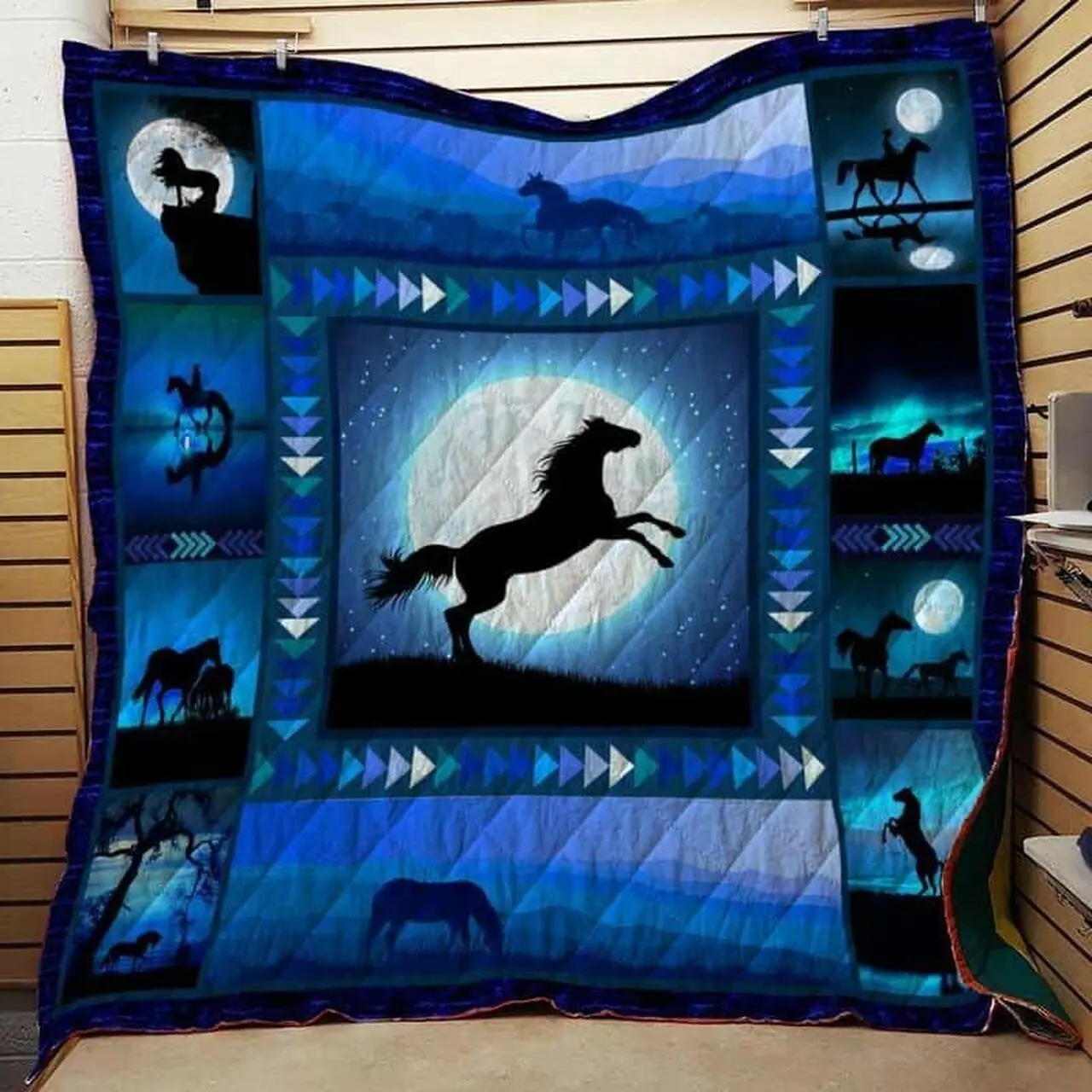 Horse Quilt Blanket Dhc1402678Td and Home Decor