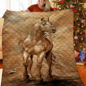 Horse Quilt Pjr and Home Decor