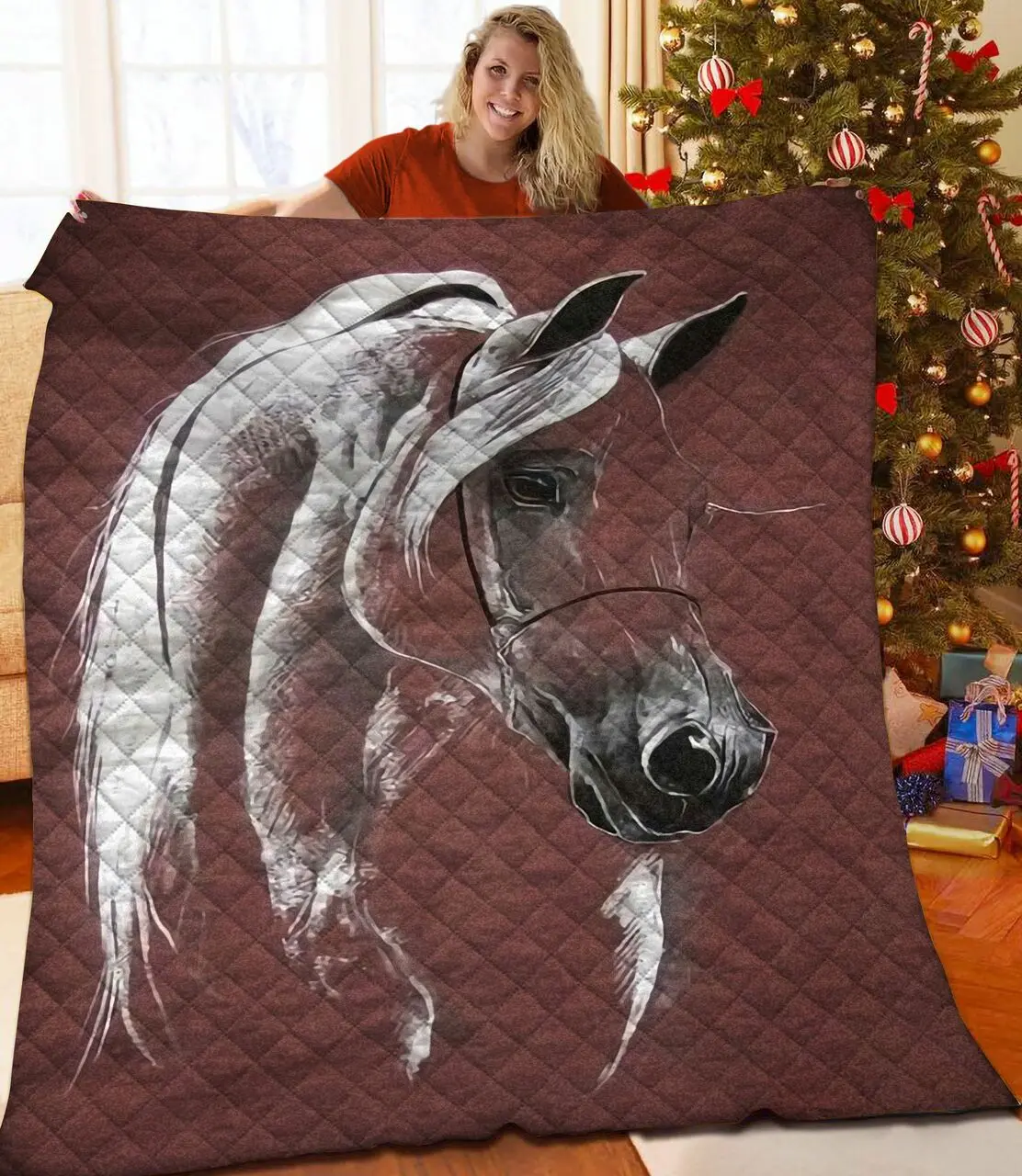 Horse Quilt Por and Home Decor