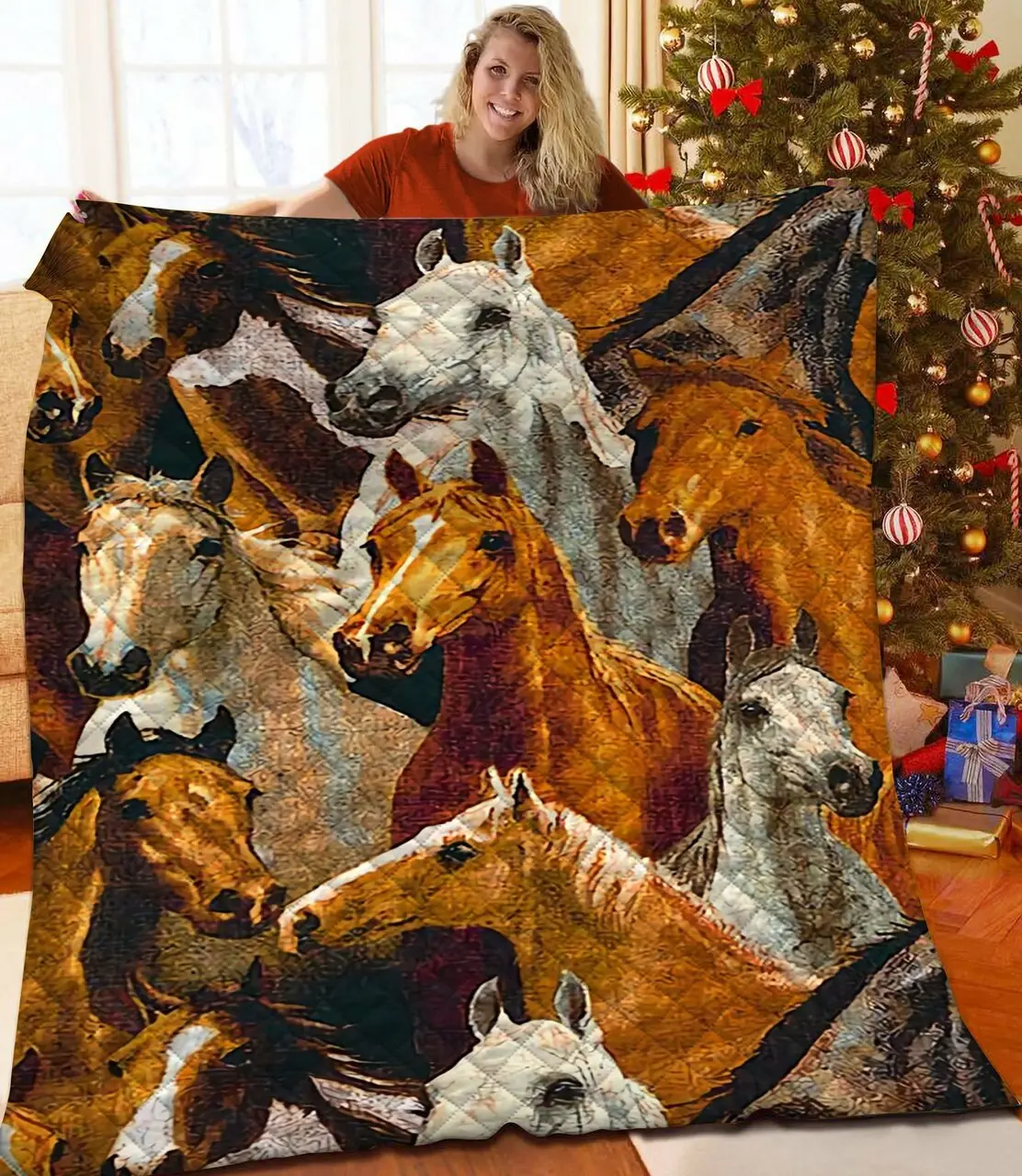 Horse Quilt Qlj and Home Decor