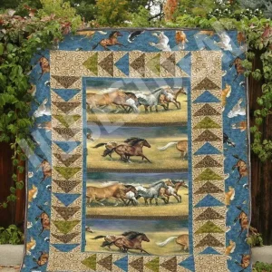 Horse Vcb Quilt Derqxd and Home Decor