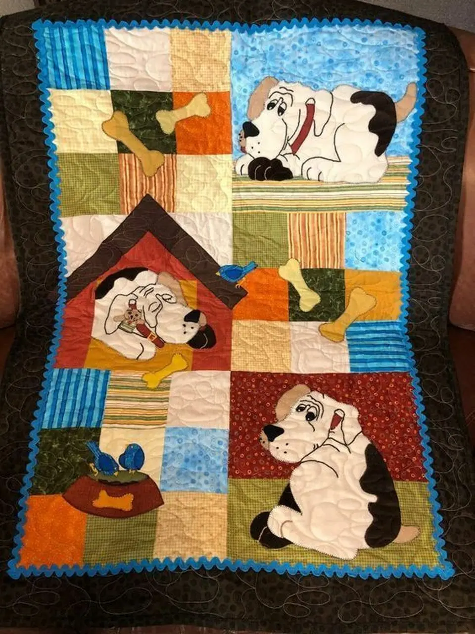 Hound Dog Hur Quilt tk and Home Decor