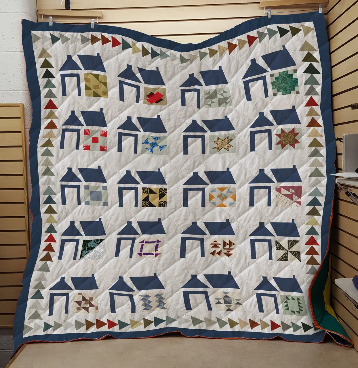 Houses HUR16433 3D Customized Quilt 2307 and Home Decor