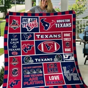 Houston Texans Quilt Blanket 04 and Home Decor
