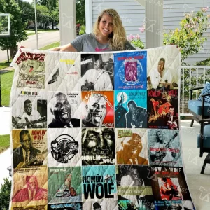 Howlin’ Wolf Quilt Blanket 01016 and Home Decor
