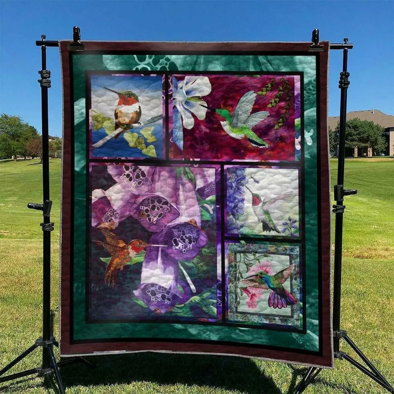 Hummingbird Hur Quilt pw and Home Decor