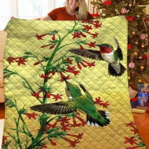 Hummingbird Quilt Nrb and Home Decor