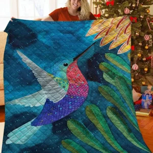 Hummingbird Quilt Rfo and Home Decor