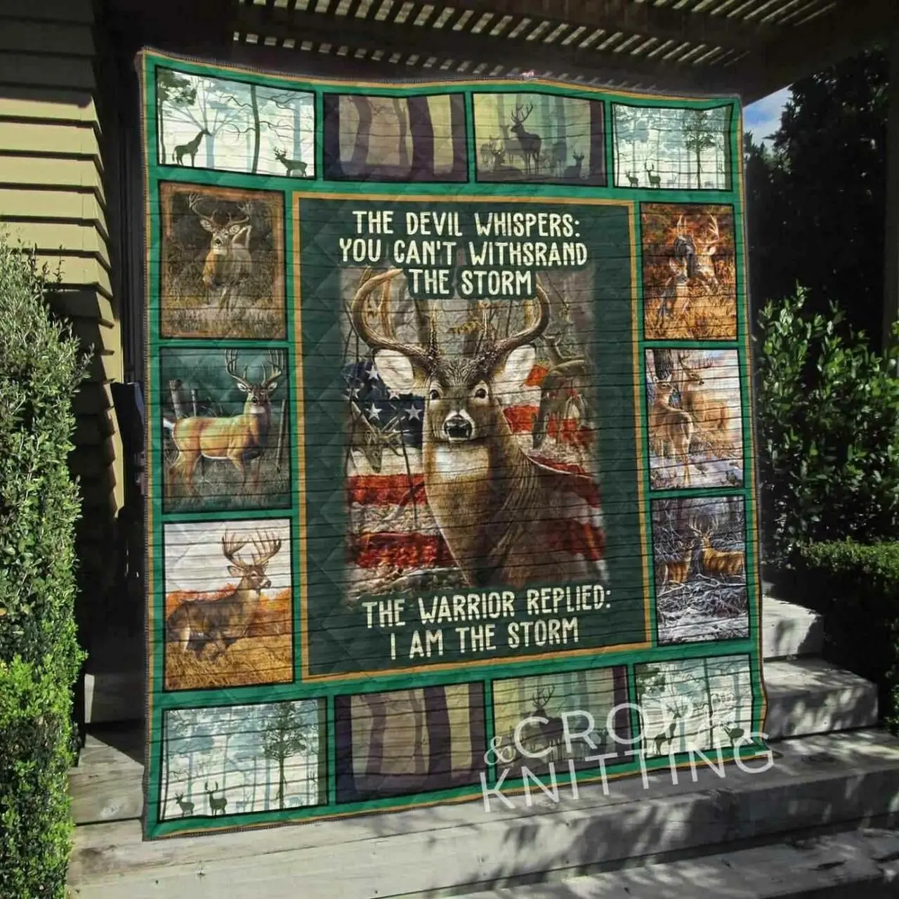 Hunting 1 Blanket Th1307 Quilt and Home Decor