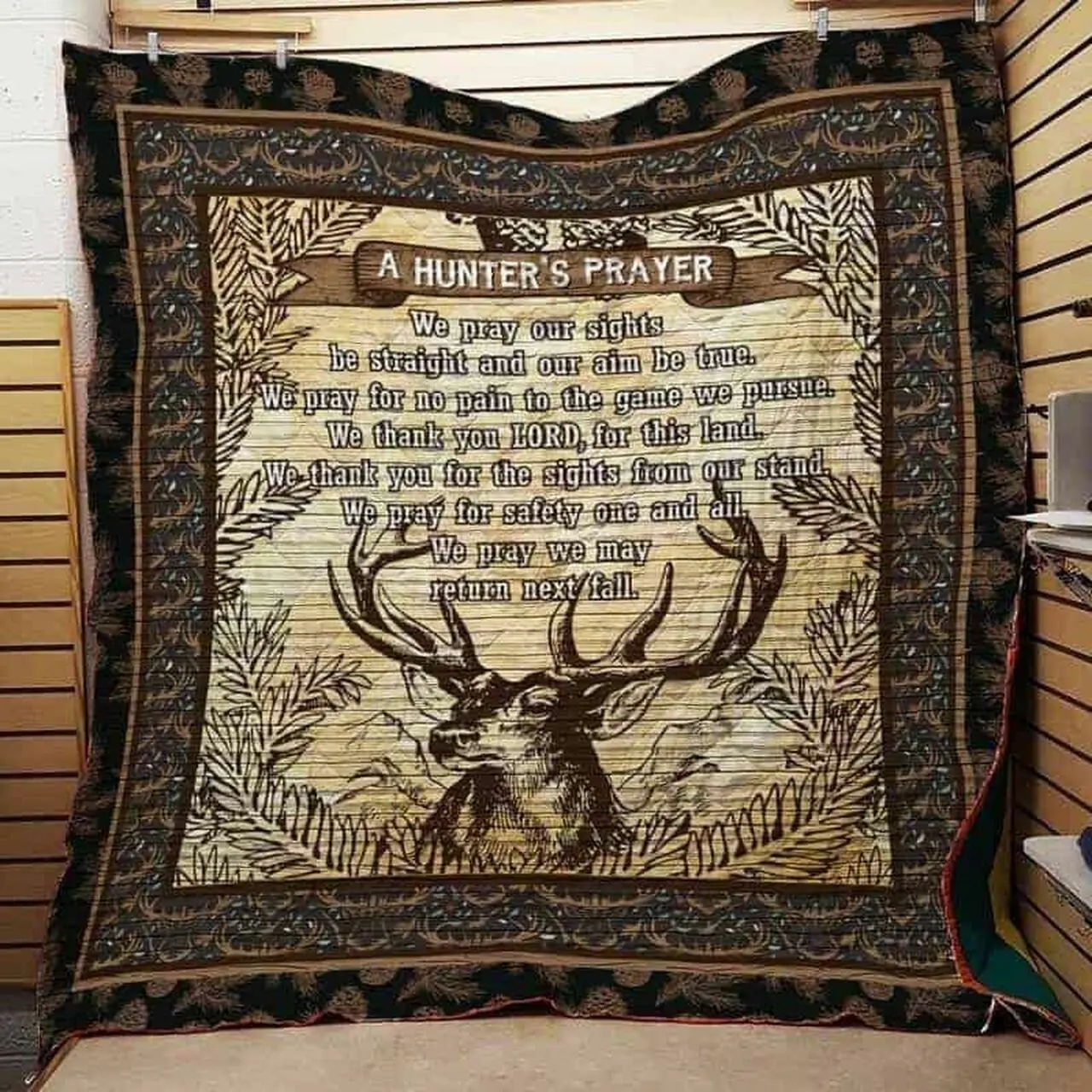 Hunting Cla1610725Q Quilt Blanket and Home Decor