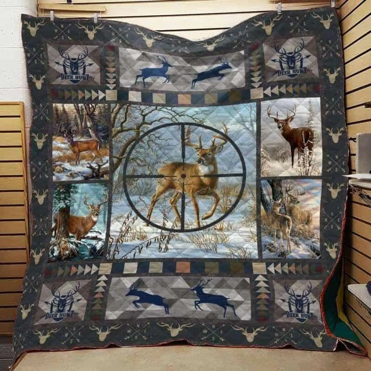 Hunting CLA1610729Q Quilt Blanket and Home Decor