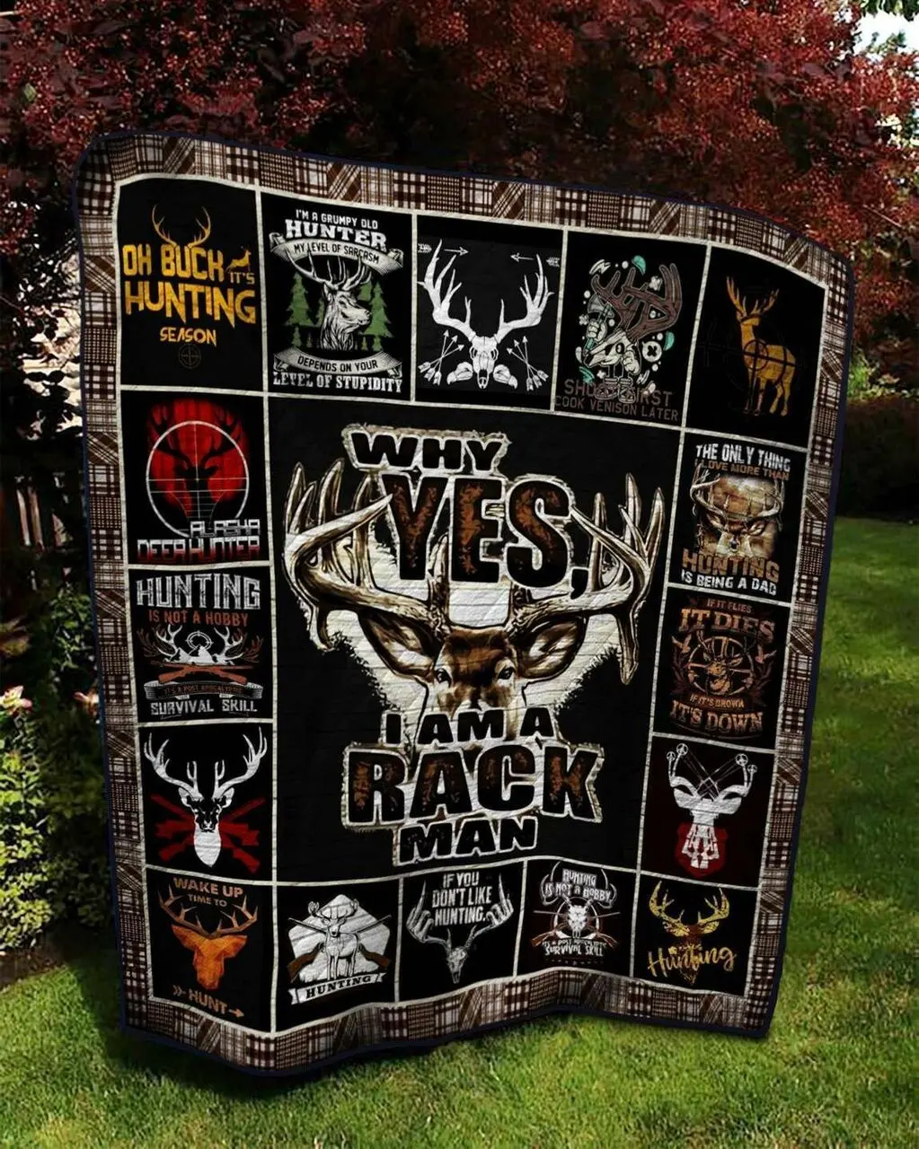 Hunting Hur Quilt Bevrjt and Home Decor