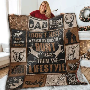 Hunting M V4 3D Customized Quilt and Home Decor