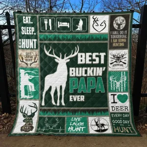 Hunting Qh 3D Personalized Customized Quilt Blanket 670 and Home Decor
