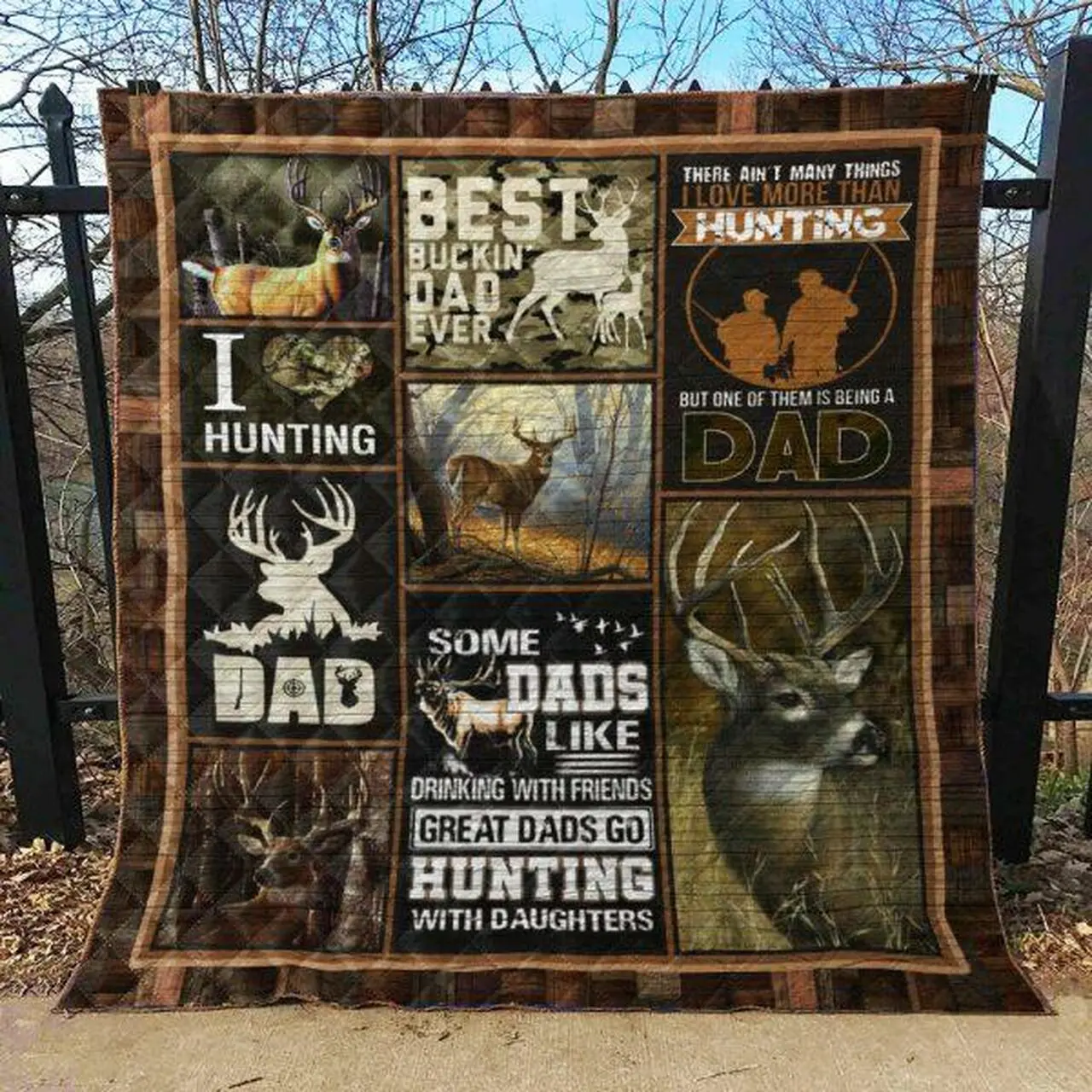 Hunting Quilt Blanket Ver 40 Quilt and Home Decor