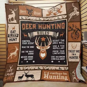 Hunting Quilt Qwi and Home Decor