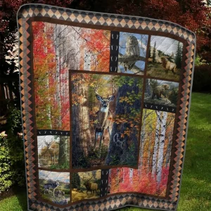 Hunting Td10111122 Quilt Blanket and Home Decor