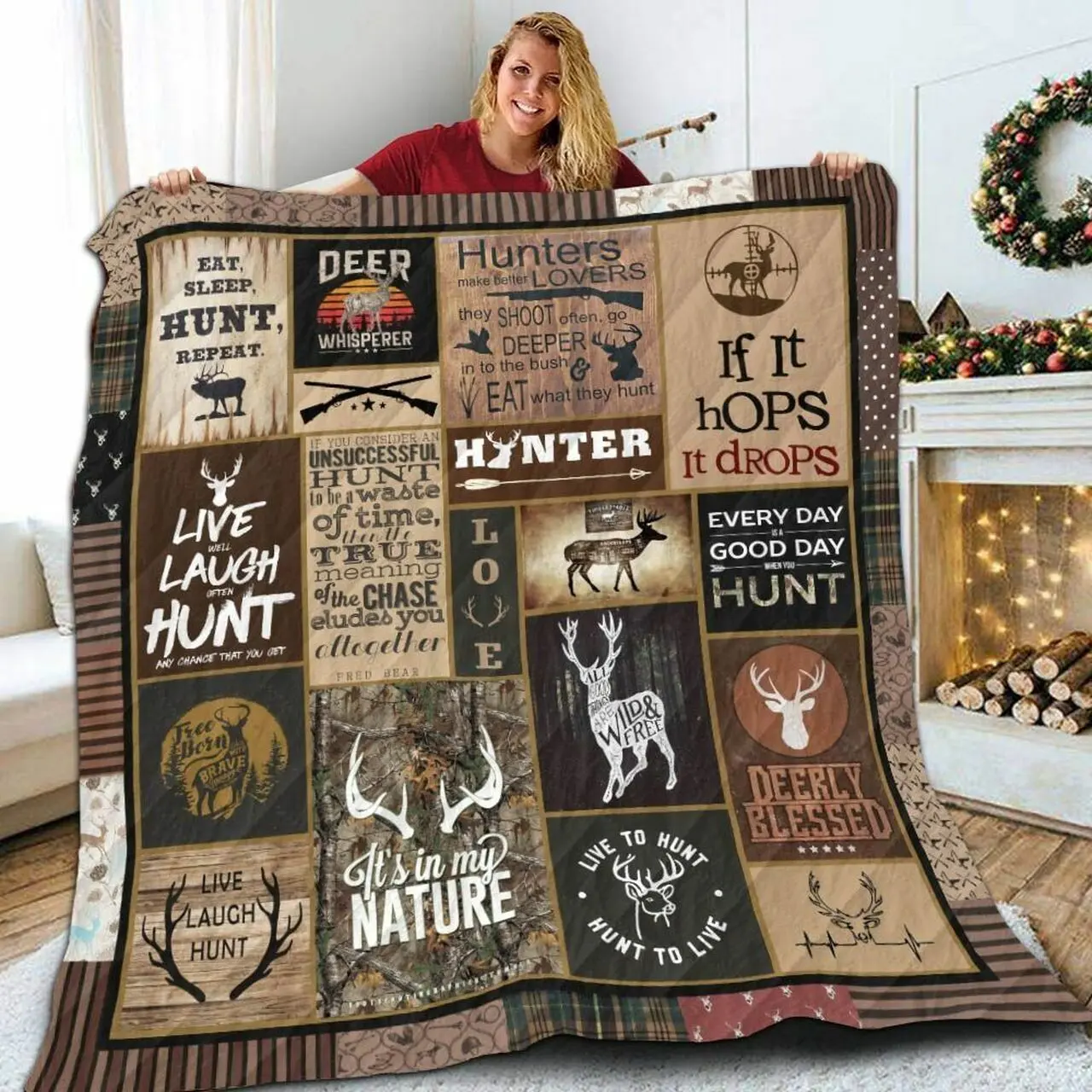 Hunting TS7 3D Customized Quilt and Home Decor