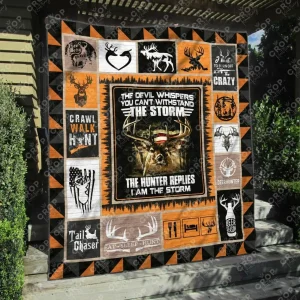 Hunting Ye 3D Personalized Customized Quilt Blanket 205 and Home Decor