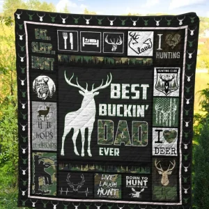 Hunting Ye 3D Personalized Customized Quilt Blanket 410 and Home Decor