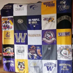 Huskies Quilt Blanket Pt27 Quilt and Home Decor
