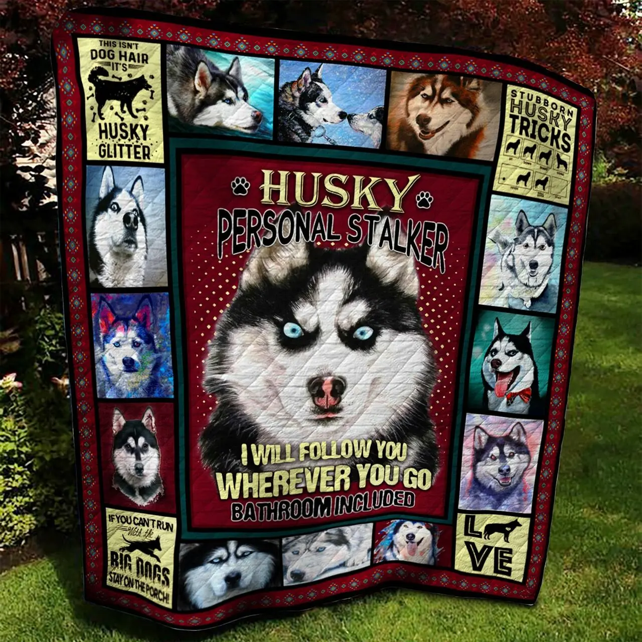 Husky Quilt Blanket Bbb120612Mh and Home Decor
