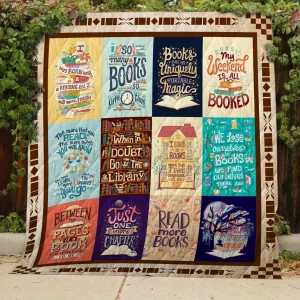 I Love Reading – Quilt and Home Decor
