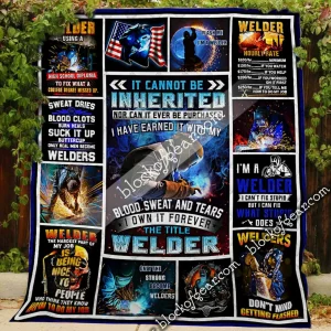 I’M A Welder Quilt and Home Decor