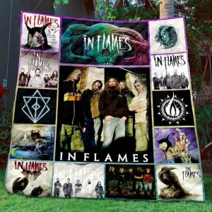 In Flames Blanket Th1507 Quilt and Home Decor