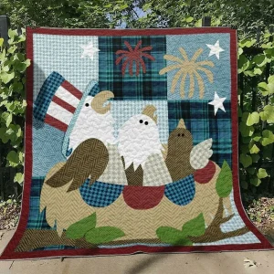 Independence Day Hur Quilt Bevrri and Home Decor