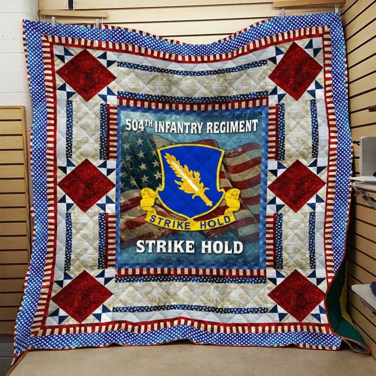 Infantry Regiment Quilt Blanket Dhc0910462Vt and Home Decor