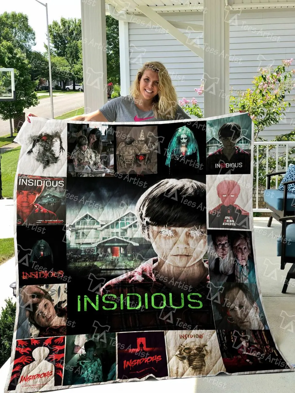 Insidious Quilt Blanket and Home Decor