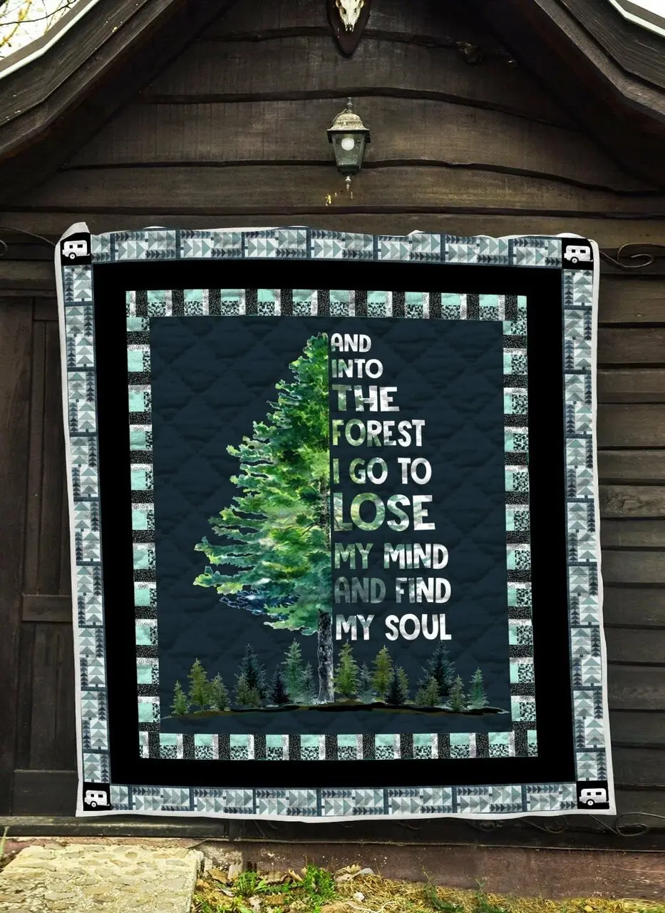 Into The Forest Quilt Ldh and Home Decor