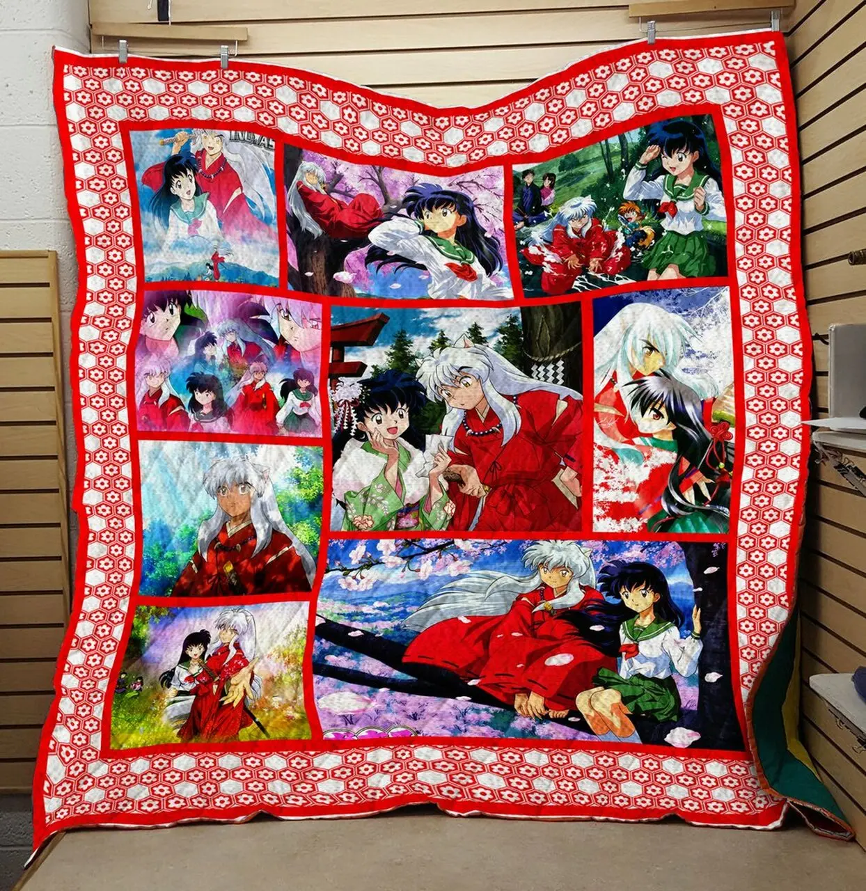 Inuyasha Quilt V6 Quilt and Home Decor